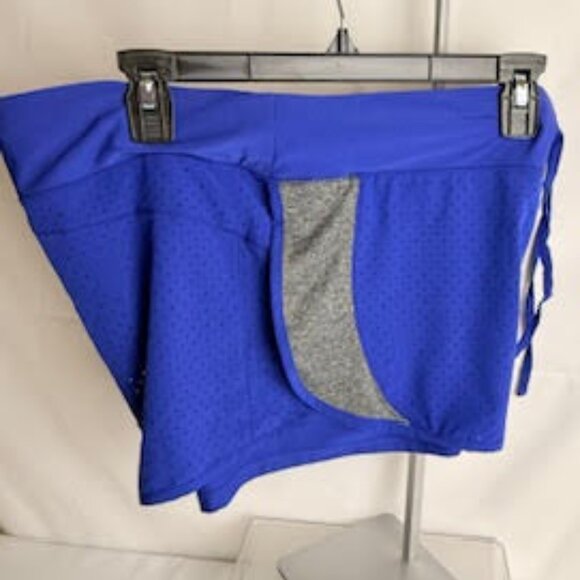 Avia Running Shorts Blue Gray Size XL Lined Perforated NWT - Picture 3 of 6